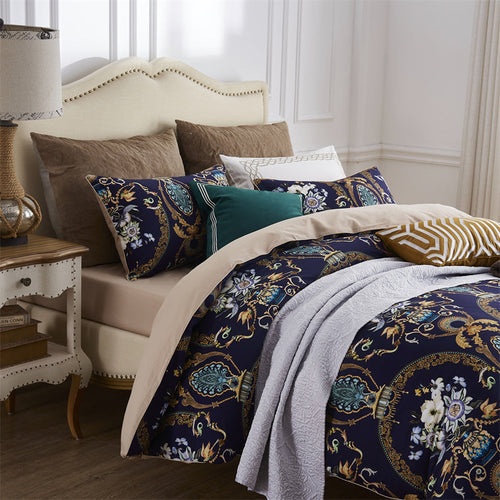 Anita Ornamental Ultra Soft Egyptian Cotton Bedding Set