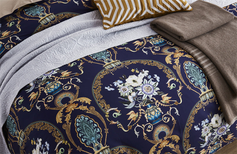 Anita Ornamental Ultra Soft Egyptian Cotton Bedding Set
