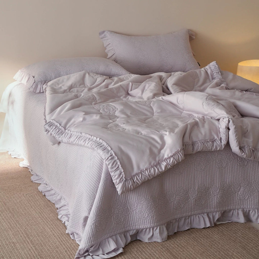 Buttercream Ruffle Bedding Set
