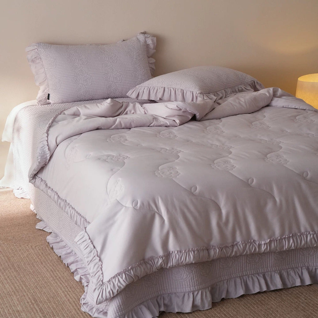 Buttercream Ruffle Bedding Set