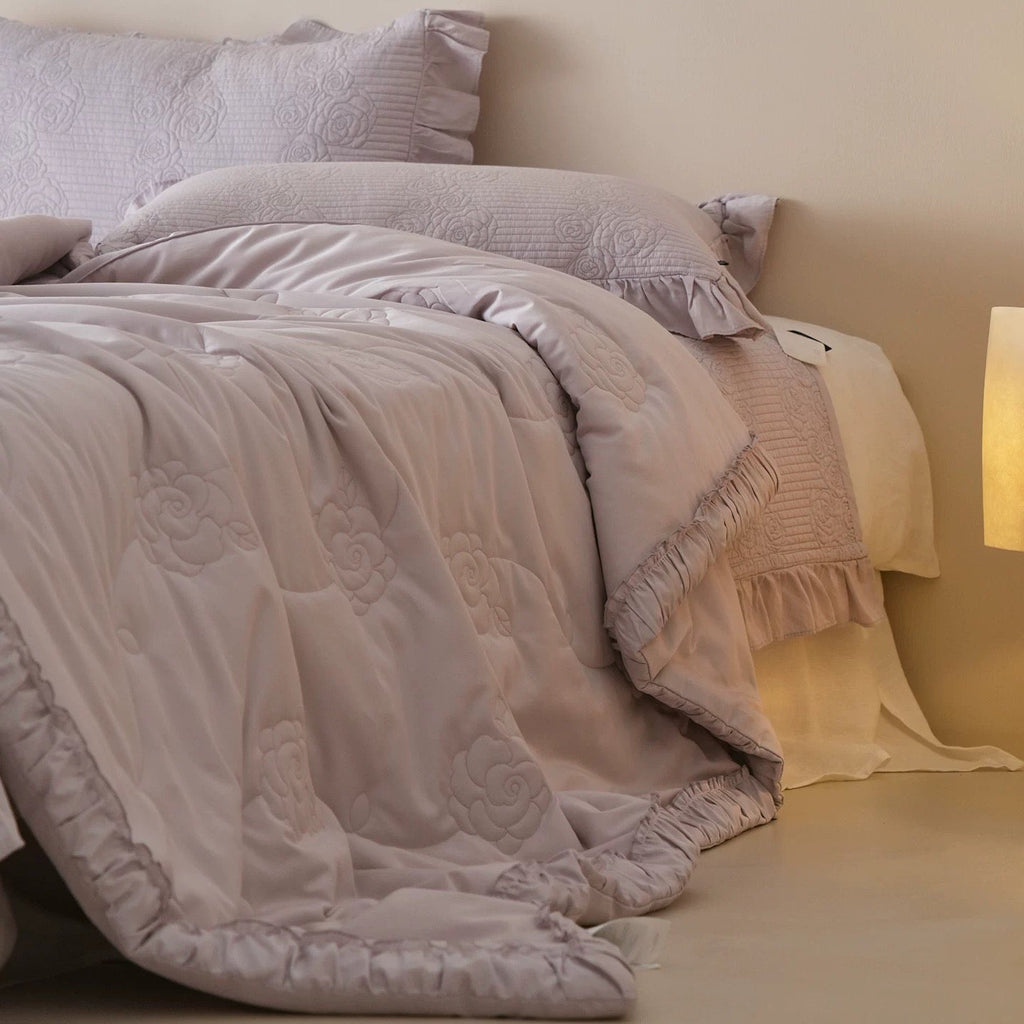 Buttercream Ruffle Bedding Set