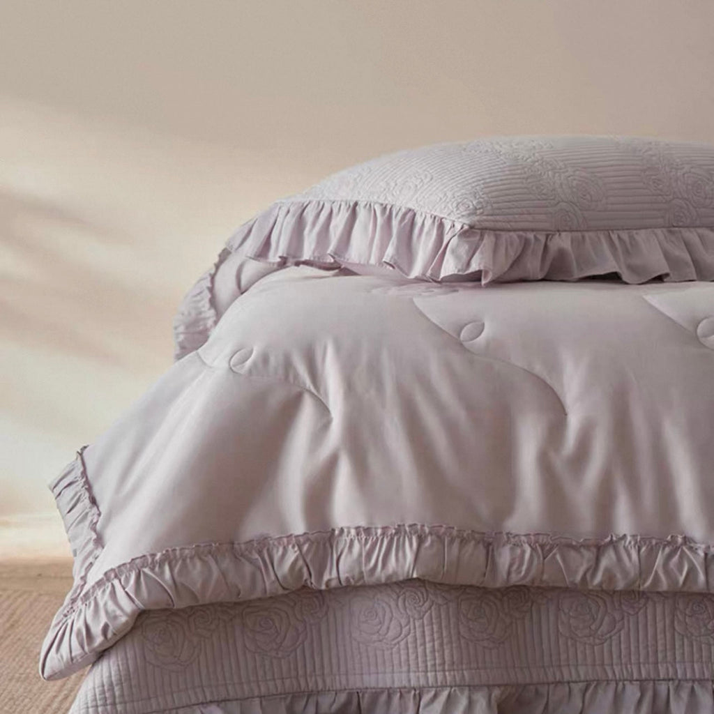 Buttercream Ruffle Bedding Set
