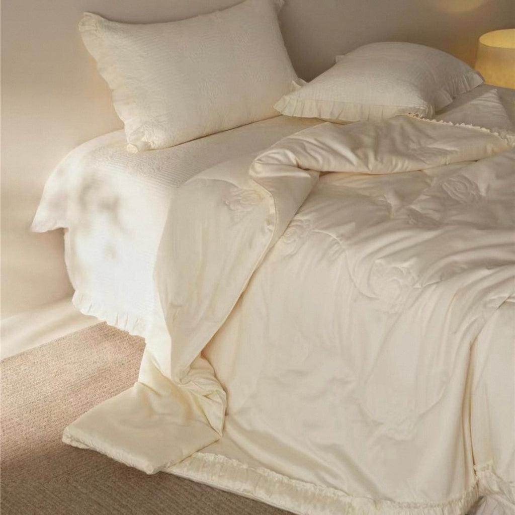 Buttercream Ruffle Bedding Set