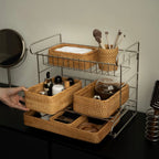 Seabreeze Rattan Storage Basket Set