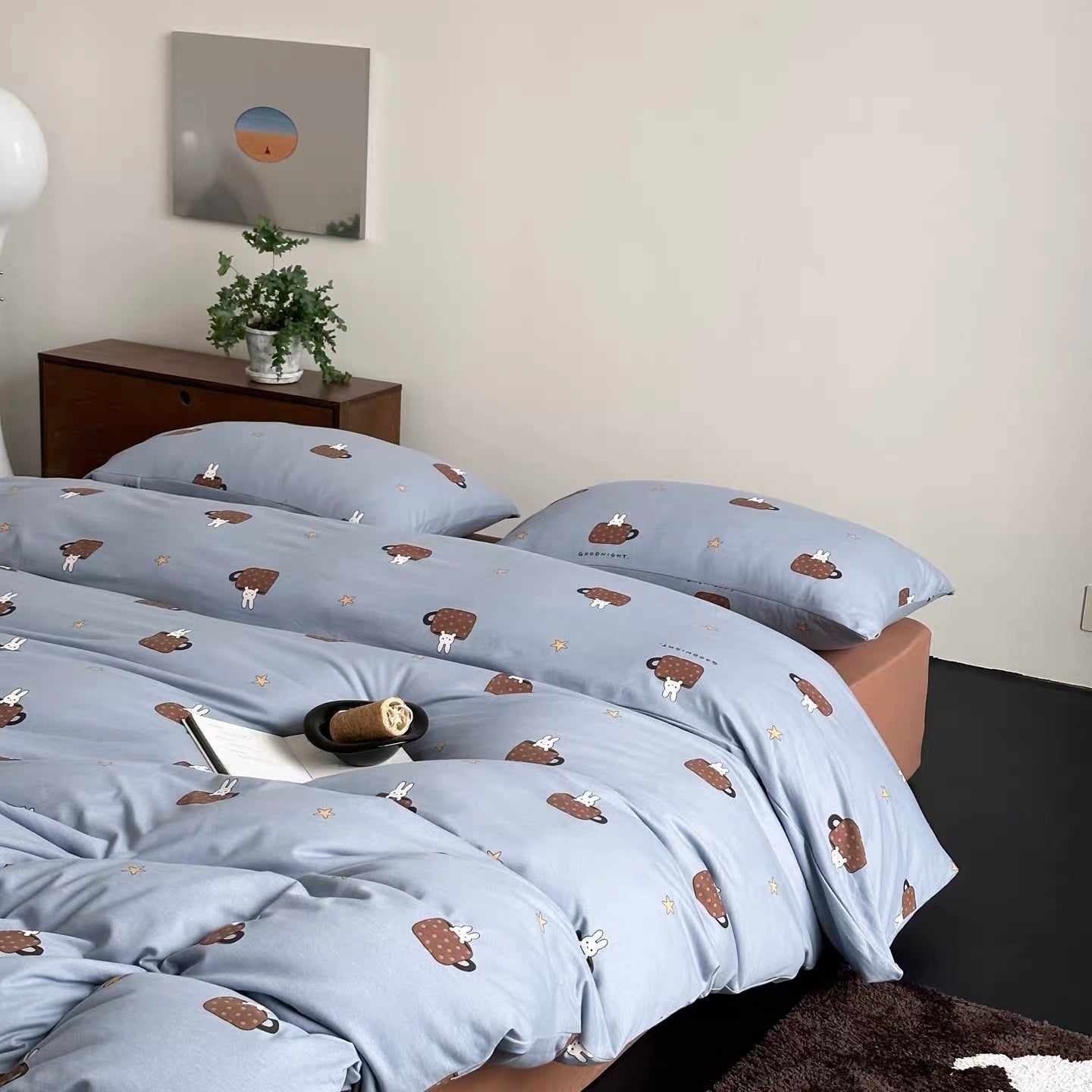 Mug Bunny Goodnight Bedding Set