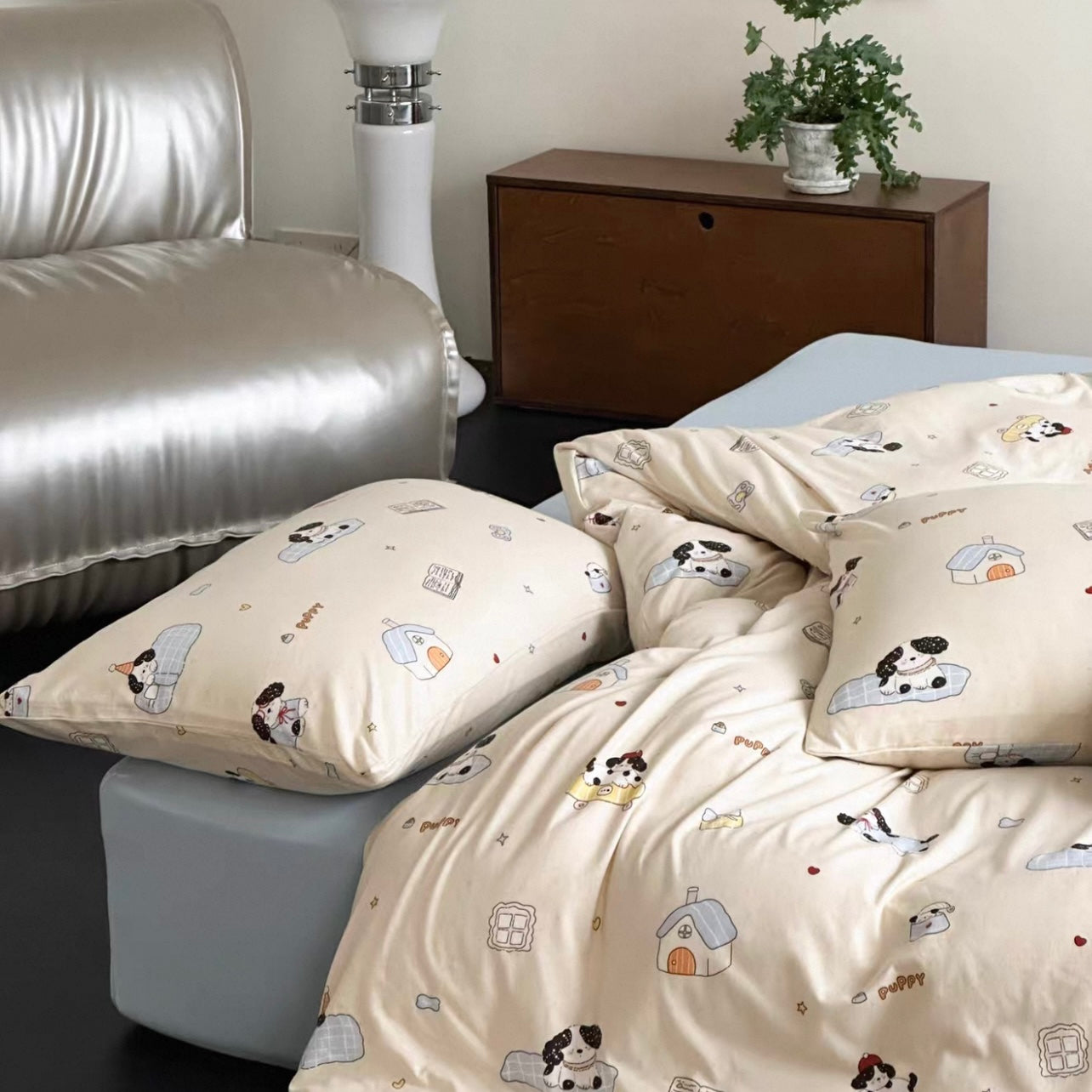 Puppy Lazy Days Bedding Set