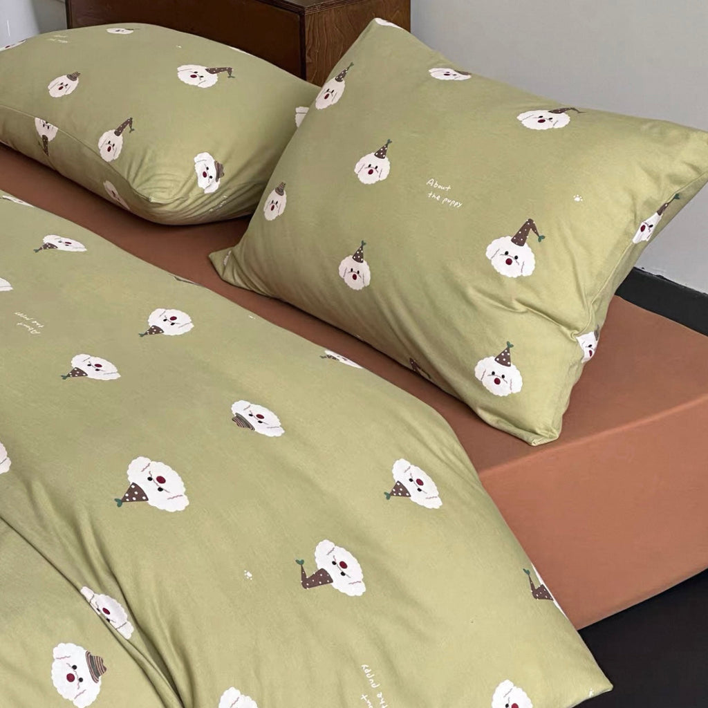 Sleepy Party Pup Bedding Set
