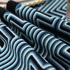 Vintage Maze Table Runner