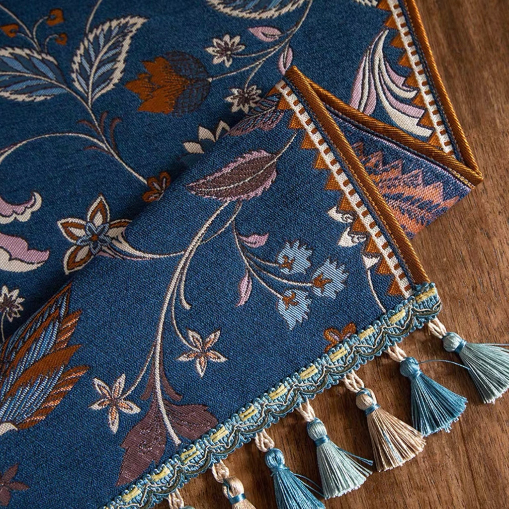 Vintage Tropical Table Runner