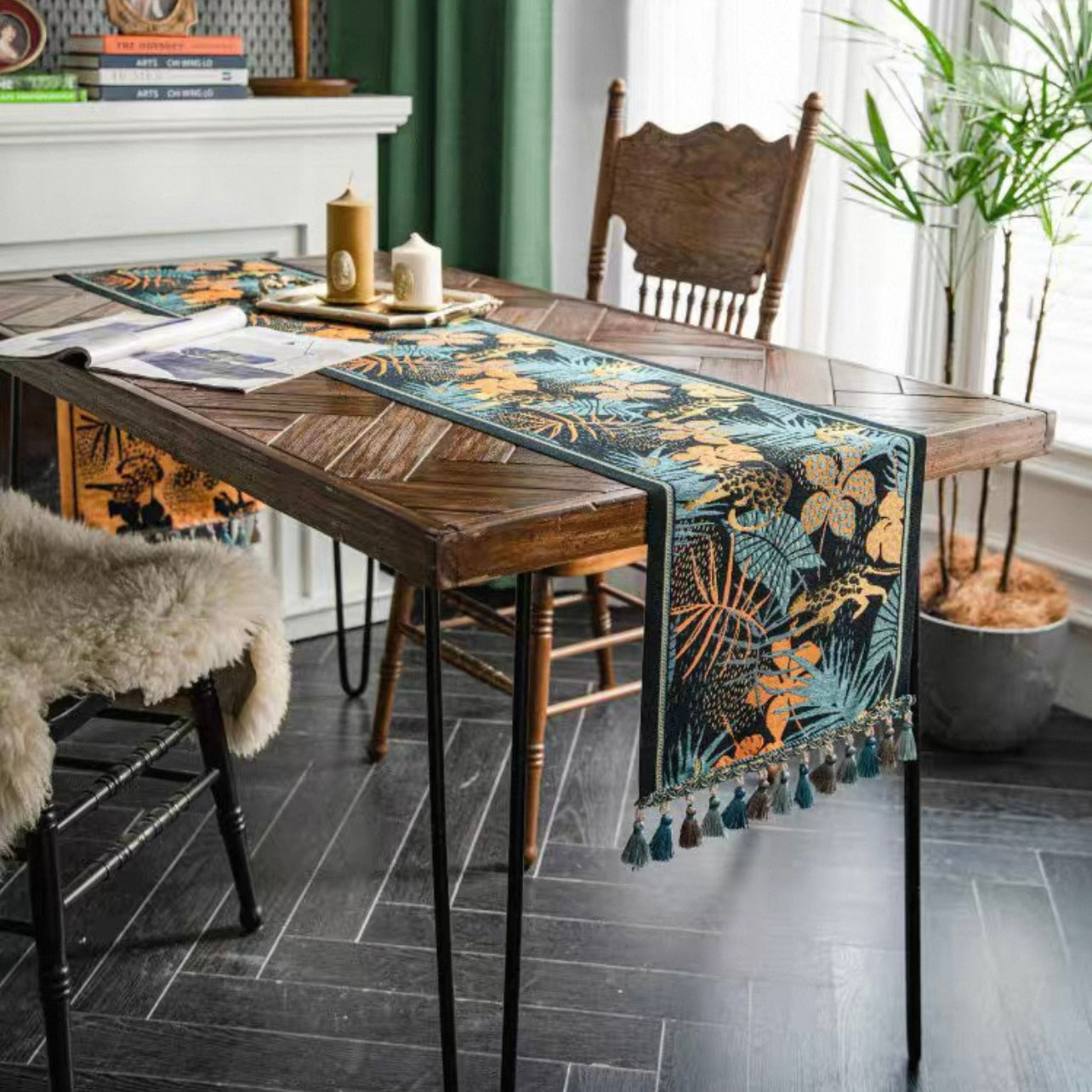 Tribal Safari Table Runner