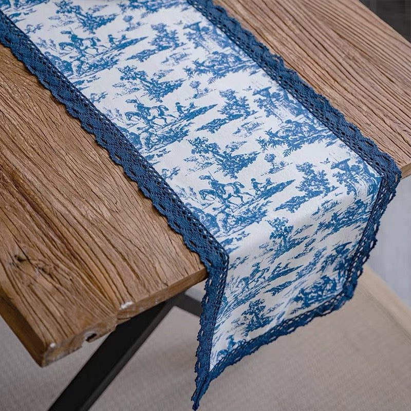British Country Garden Table Runner