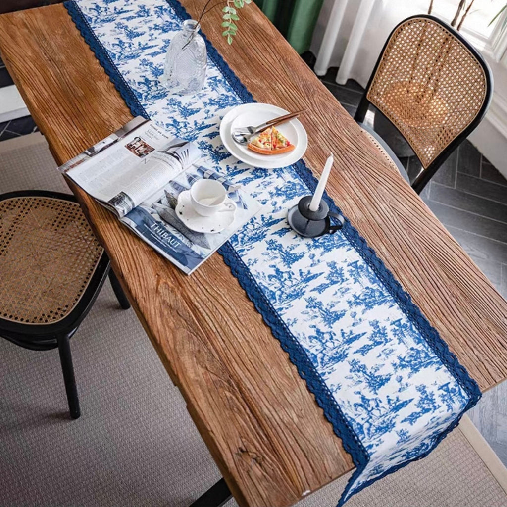 British Country Garden Table Runner