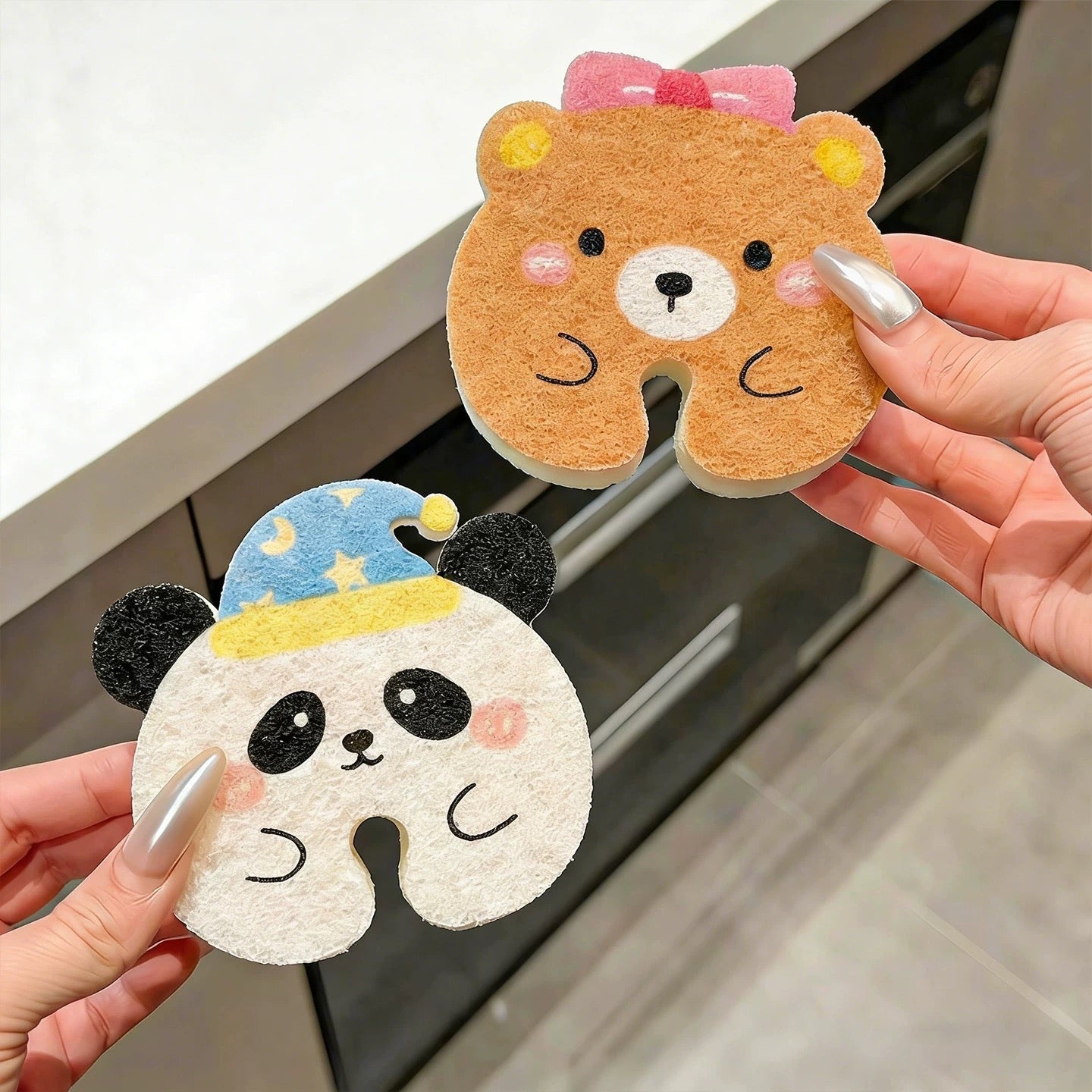 Party Animal Dish Sponge Set