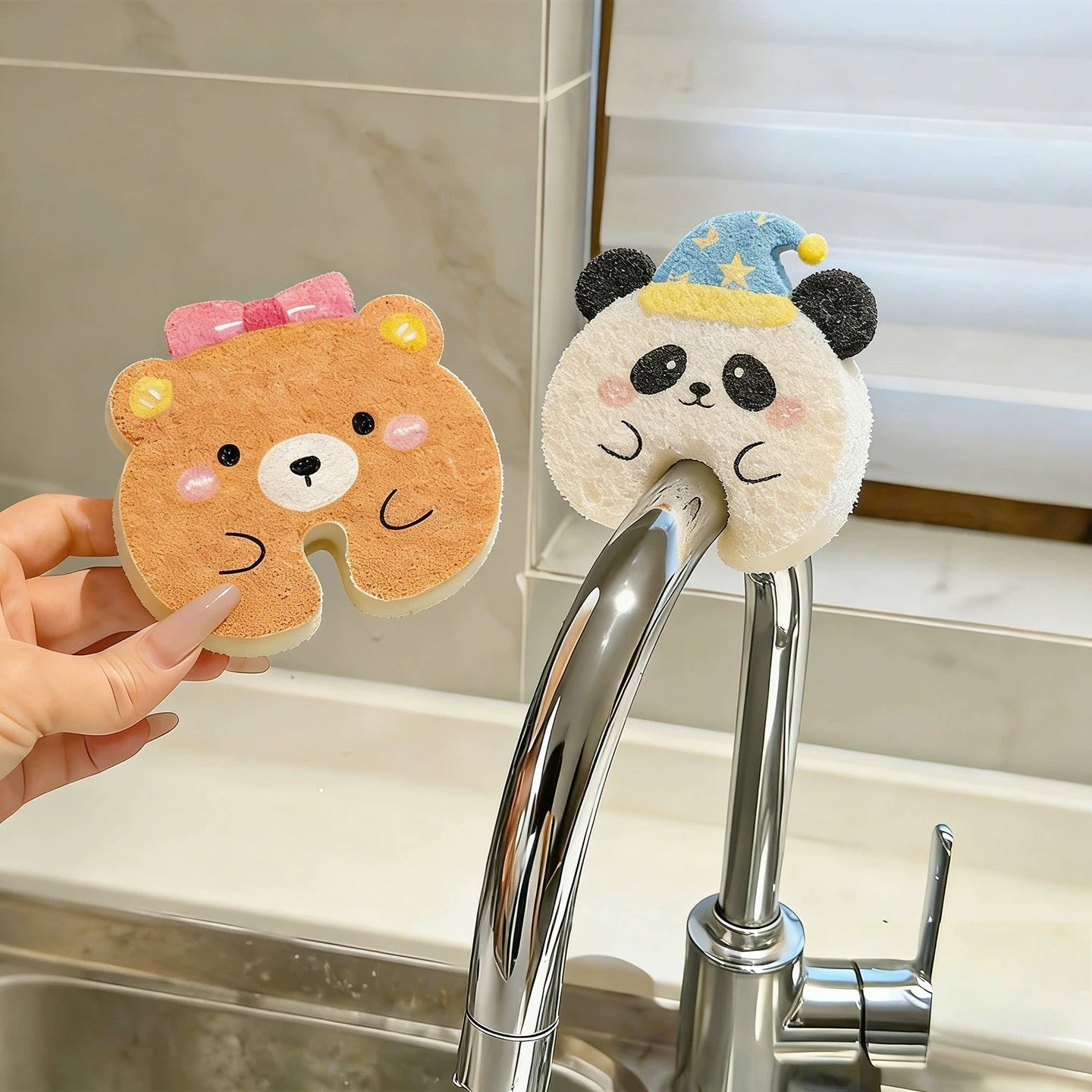 Party Animal Dish Sponge Set
