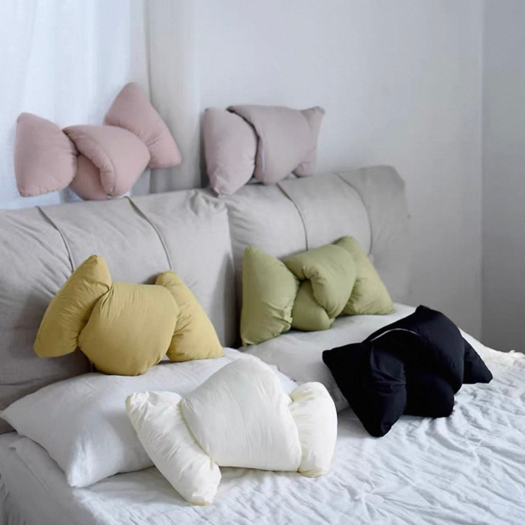 Cloud Knot Ribbon Cushion