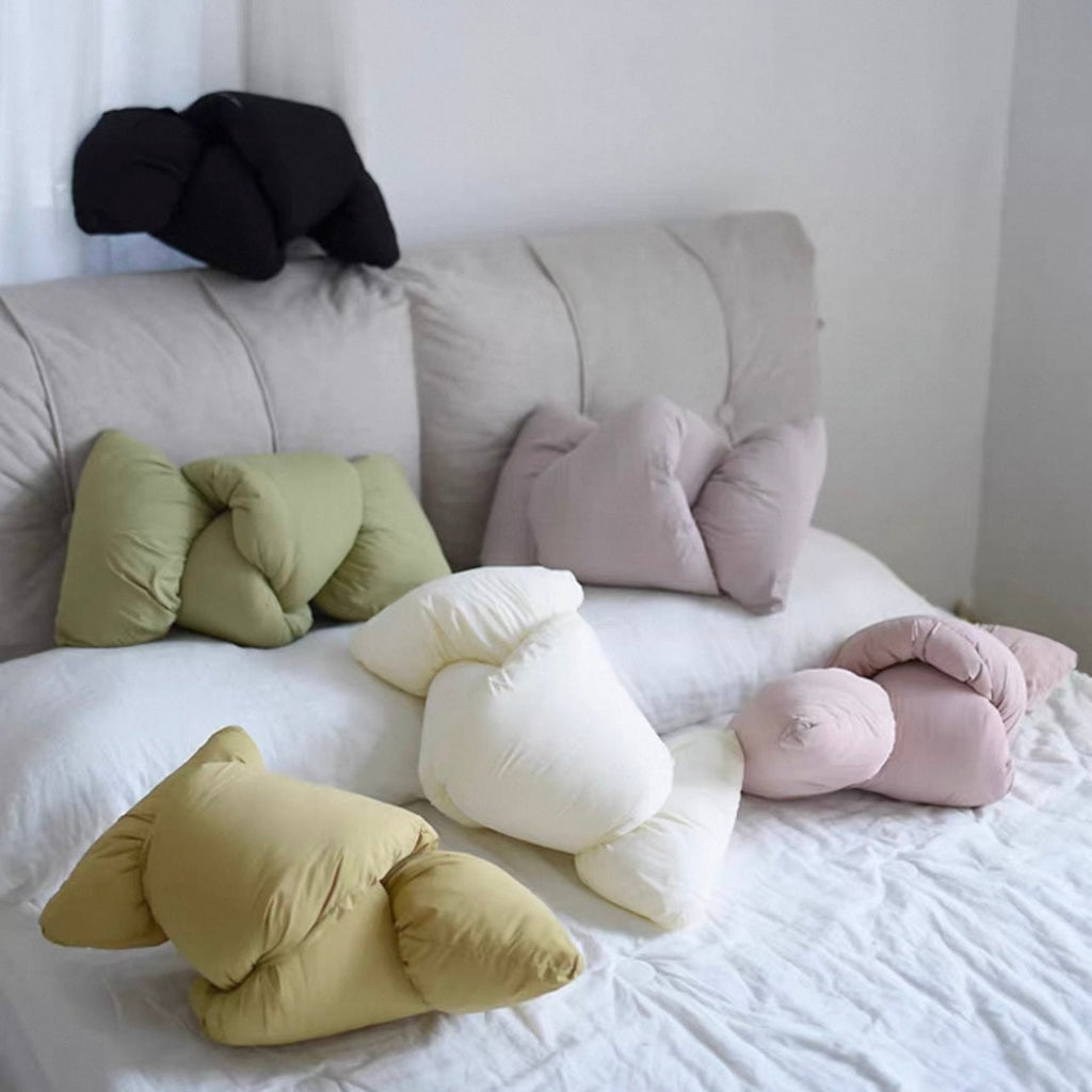 Cloud Knot Ribbon Cushion
