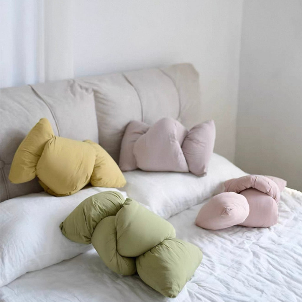 Cloud Knot Ribbon Cushion