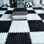 Winter Puzzle Tile Set - Classic Checkerboard