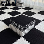 Winter Puzzle Tile Set - Classic Checkerboard