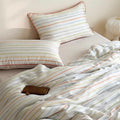 Rainbow Sherbet Stripe Bedding Set