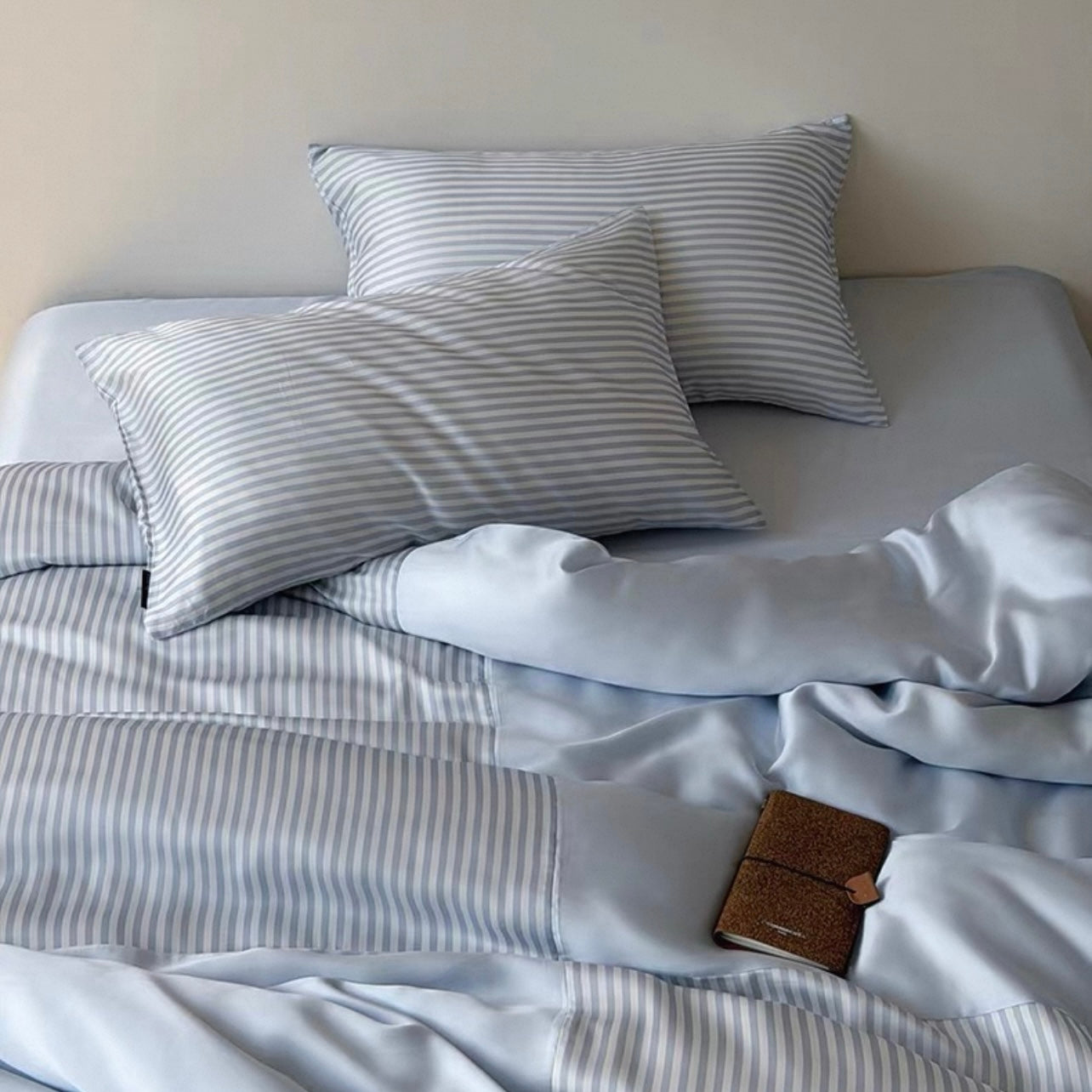 Hikari Stripe Lyocell Bedding Set
