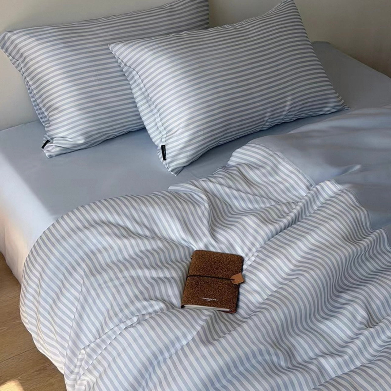 Hikari Stripe Lyocell Bedding Set