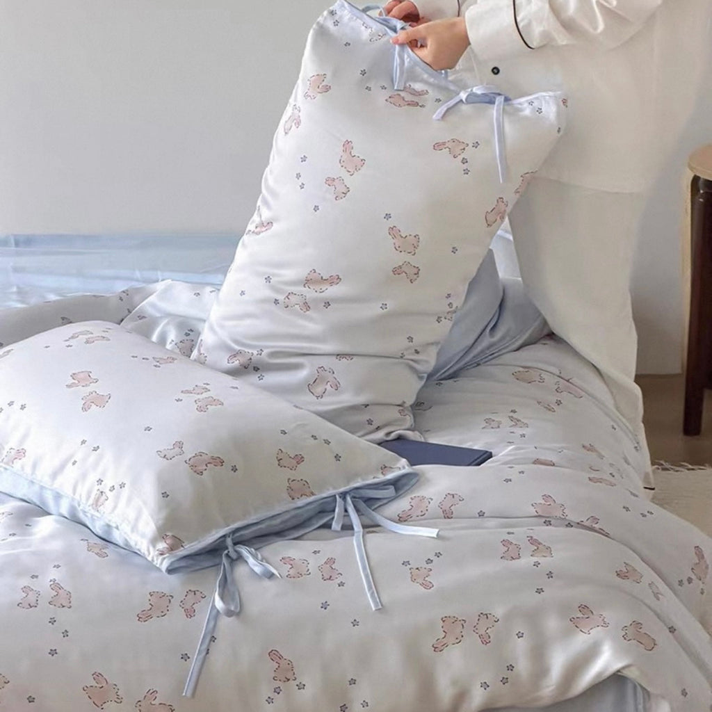 Bunny Planet Lyocell Bedding Set
