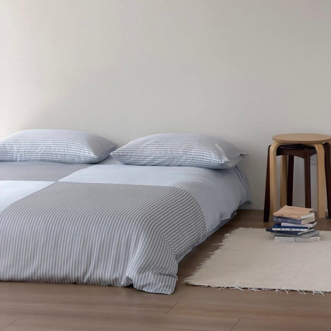 Hikari Stripe Lyocell Bedding Set