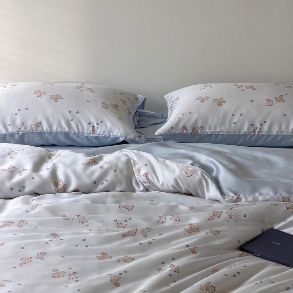Bunny Planet Lyocell Bedding Set