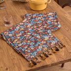 Retro Fall Floral Table Runner