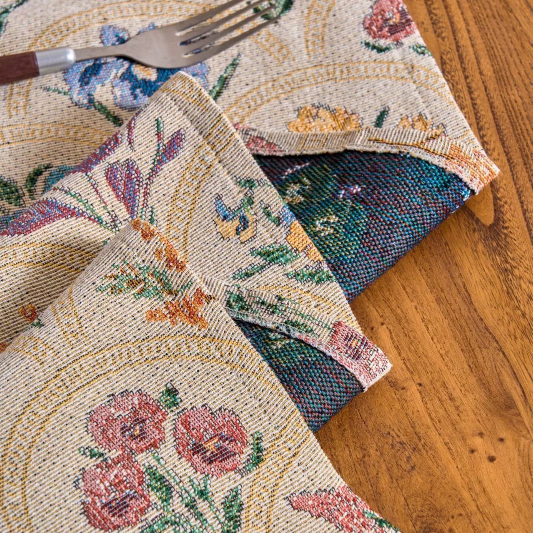 Antique Garden Table Runner