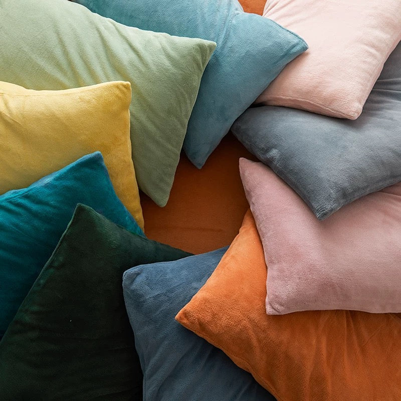 Warm Winter Fleece Pillowcase Set