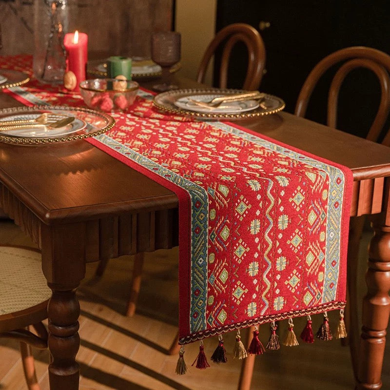 Tribal Kilim Table Runner