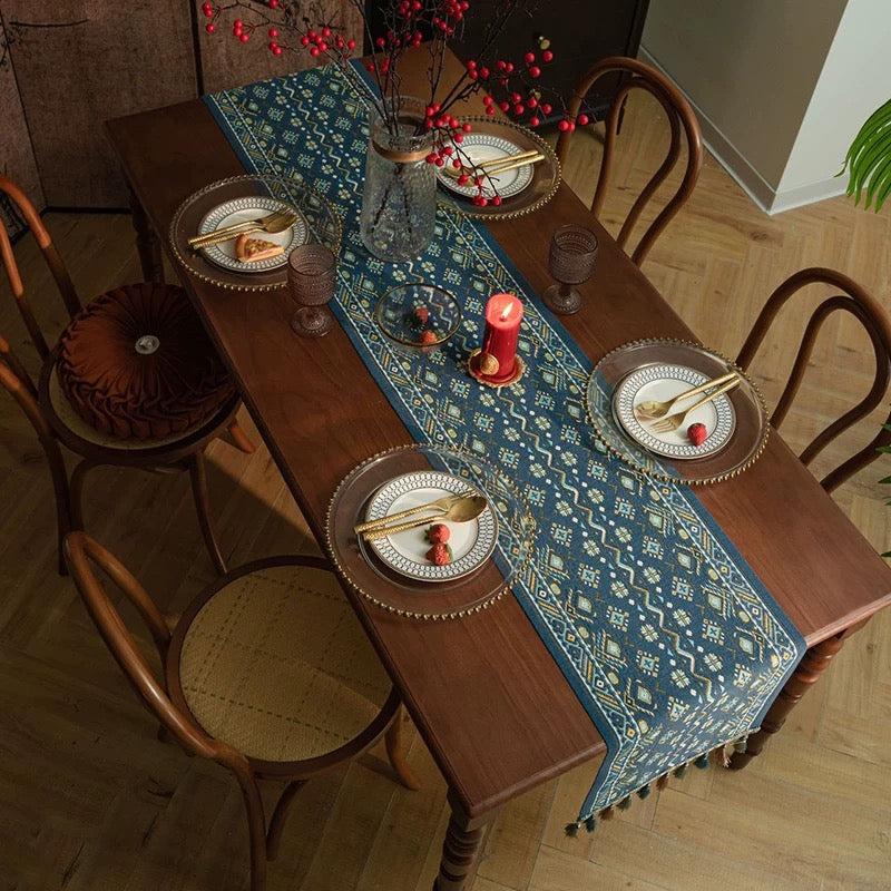 Tribal Kilim Table Runner