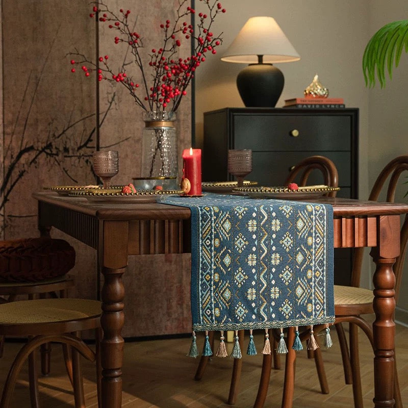 Tribal Kilim Table Runner