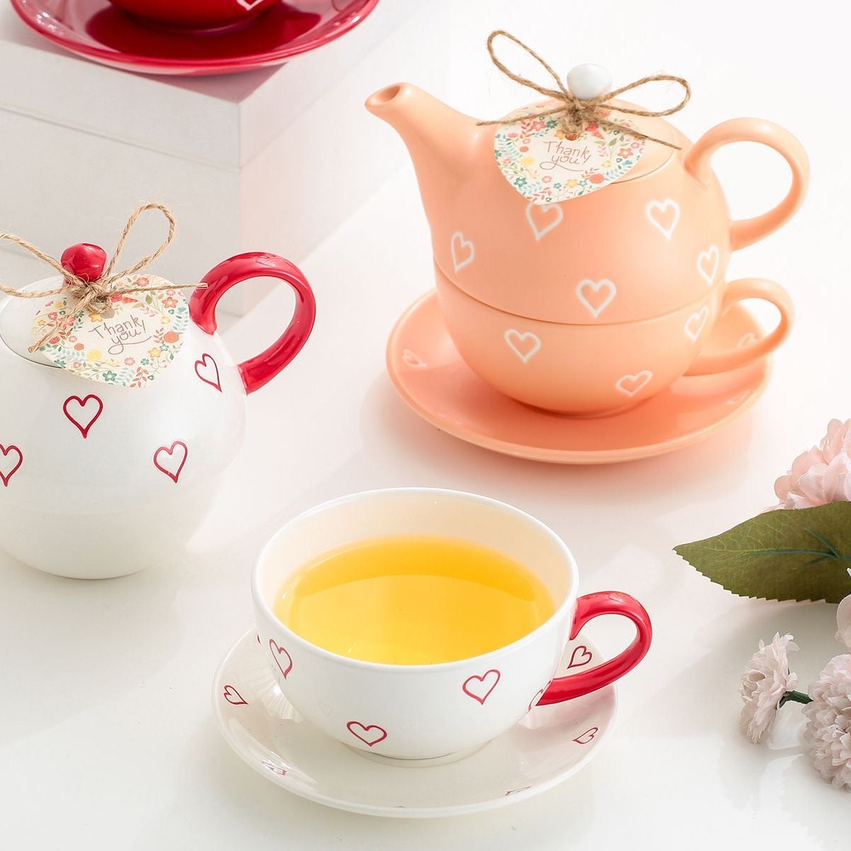 Sweethearts Stackable Teapot & Cup