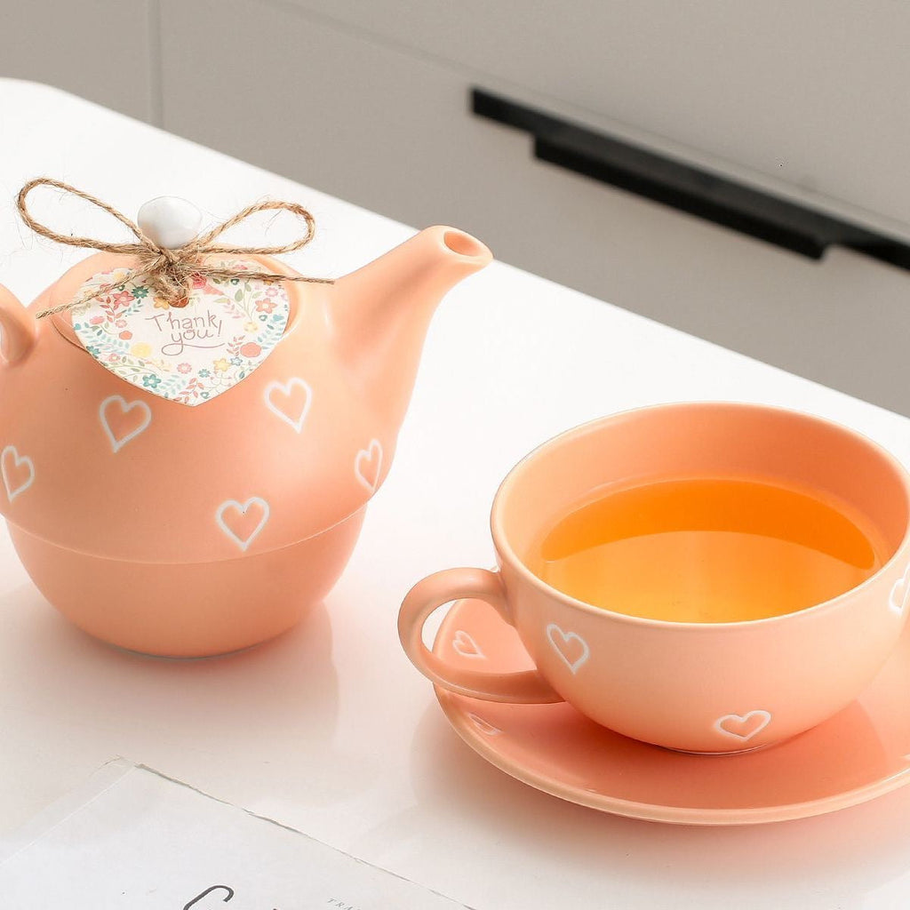 Sweethearts Stackable Teapot & Cup