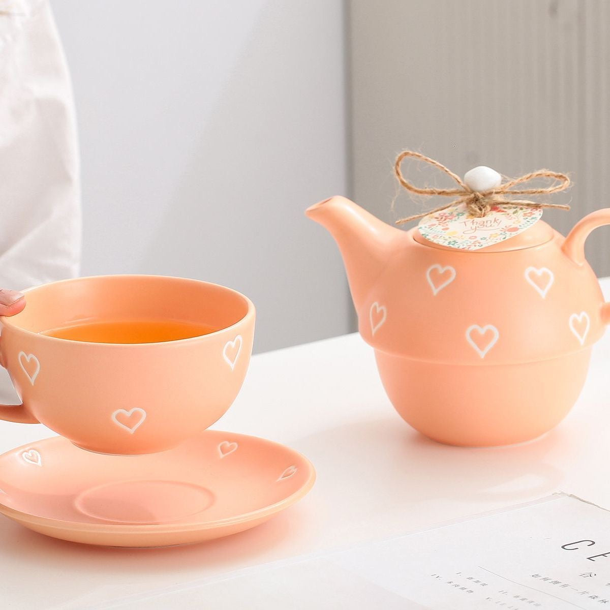 Sweethearts Stackable Teapot & Cup