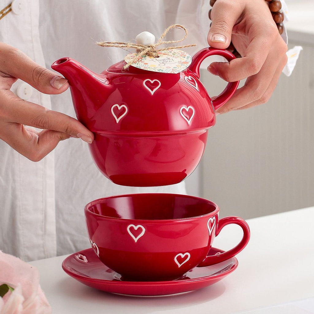 Sweethearts Stackable Teapot & Cup