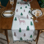 Pine and Reindeer Table Runner