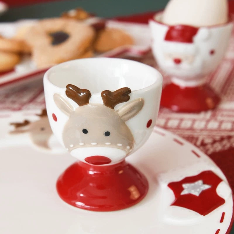 Merry Xmas Egg Cup