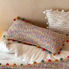 Pom-Pom Candy Long Cushion