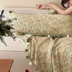 Pom-Pom Candy Long Cushion