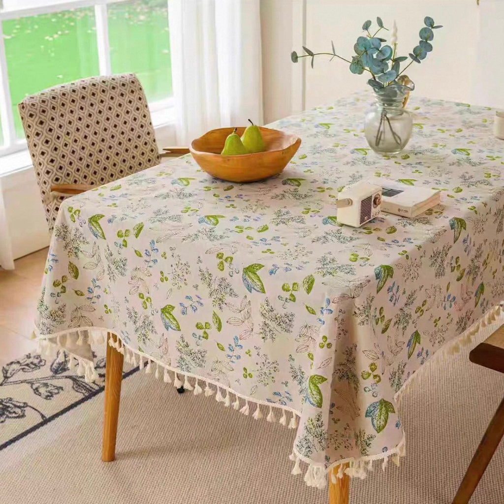 Green Spring Day Tablecloth