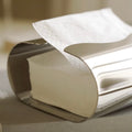 Silver Wave Tissue Box Decor