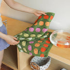 Clementine Dot Towel