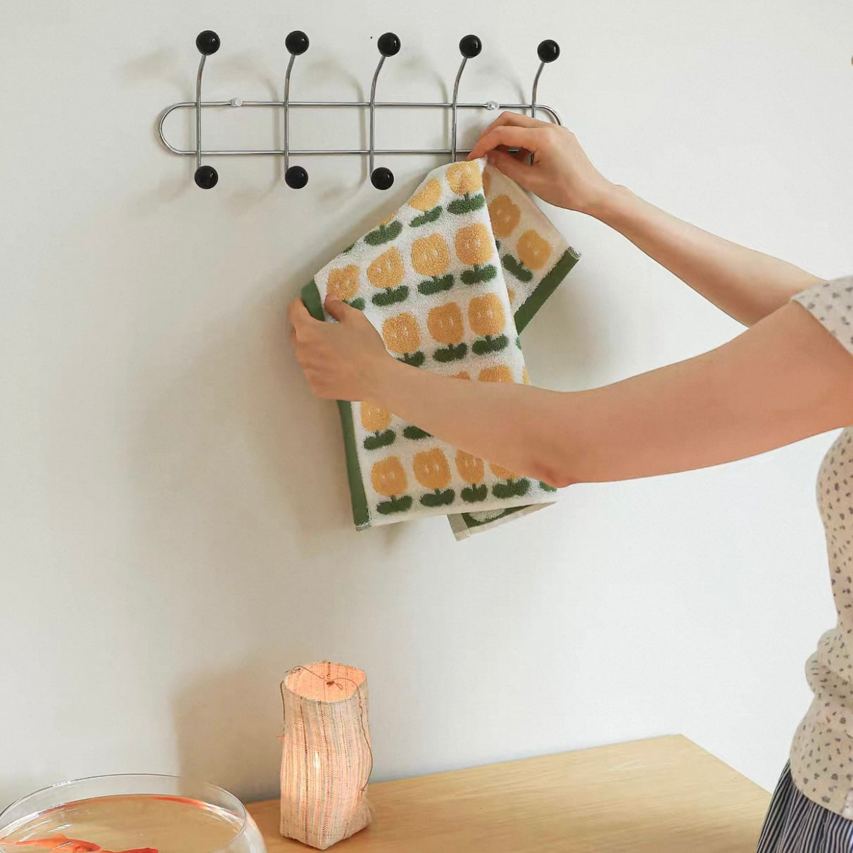 Tulip Dot Towel
