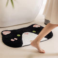 Shy Chubby Kitty Rug