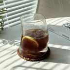 Luminara Ribbed Curve Glass Set