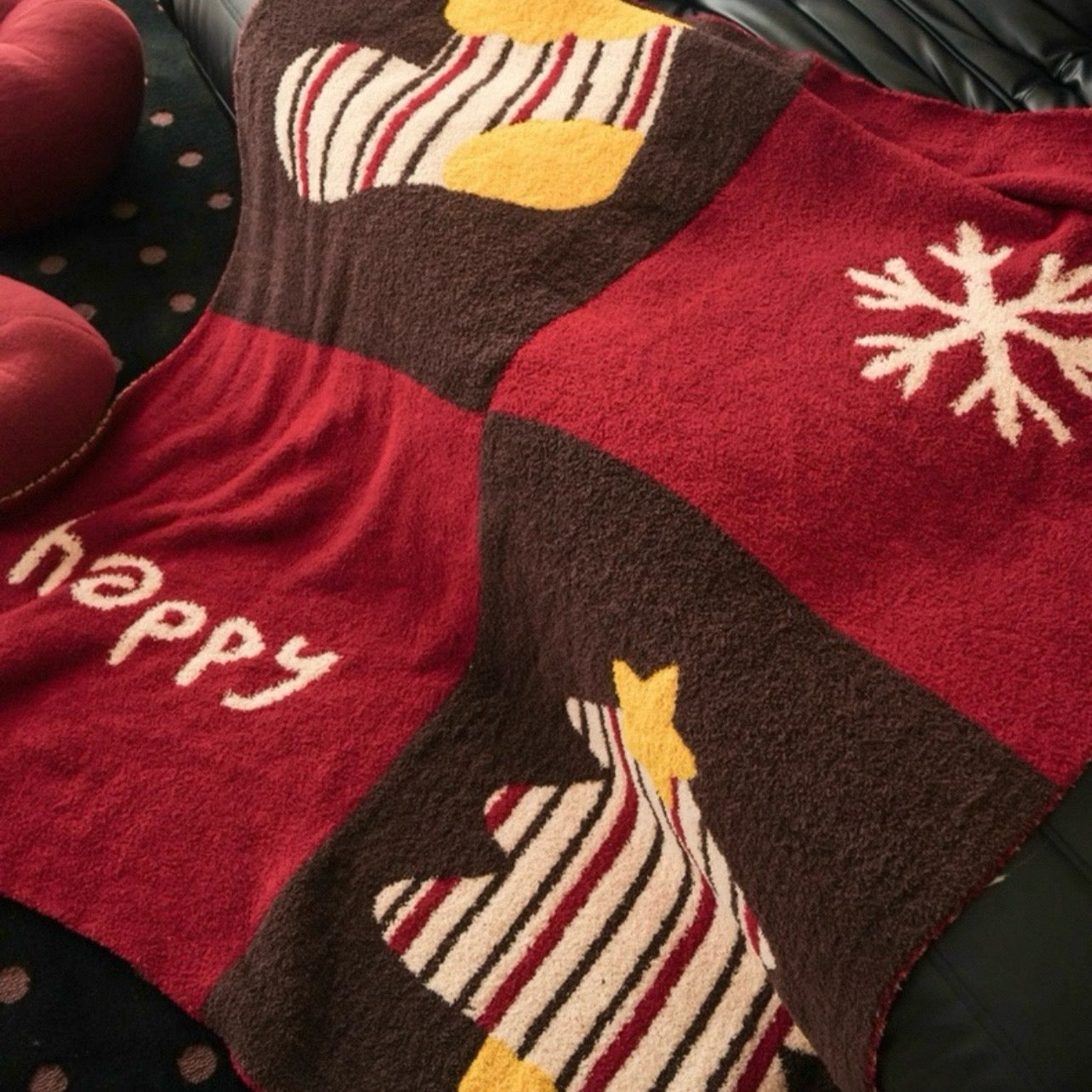 Happy Winter Blanket - FINAL SALE